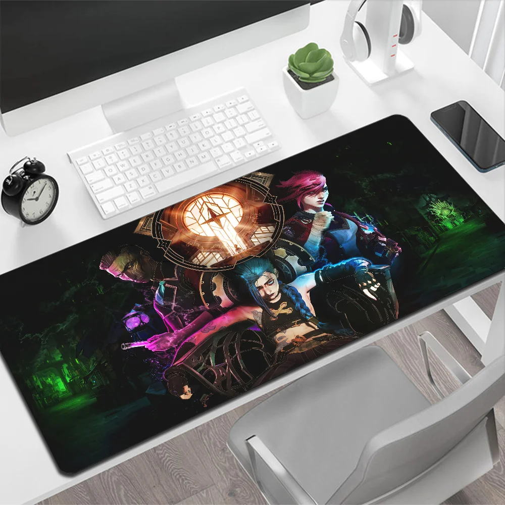 Arcane League of ATIONS End-Grand tapis de souris, tapis de jeu, PC Gamer, ordinateur, polymères, grand tapis, média, clavier, bureau