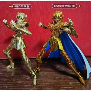 سانت سيا أسطورة الذهب أكشن شخصية, درع معدني, أسطورة قماش, نادي MC EX ليو أيوريا نموذج, متوفر أعلى 12 مبيعات لشخصية Aioria de Leo - رقم 1