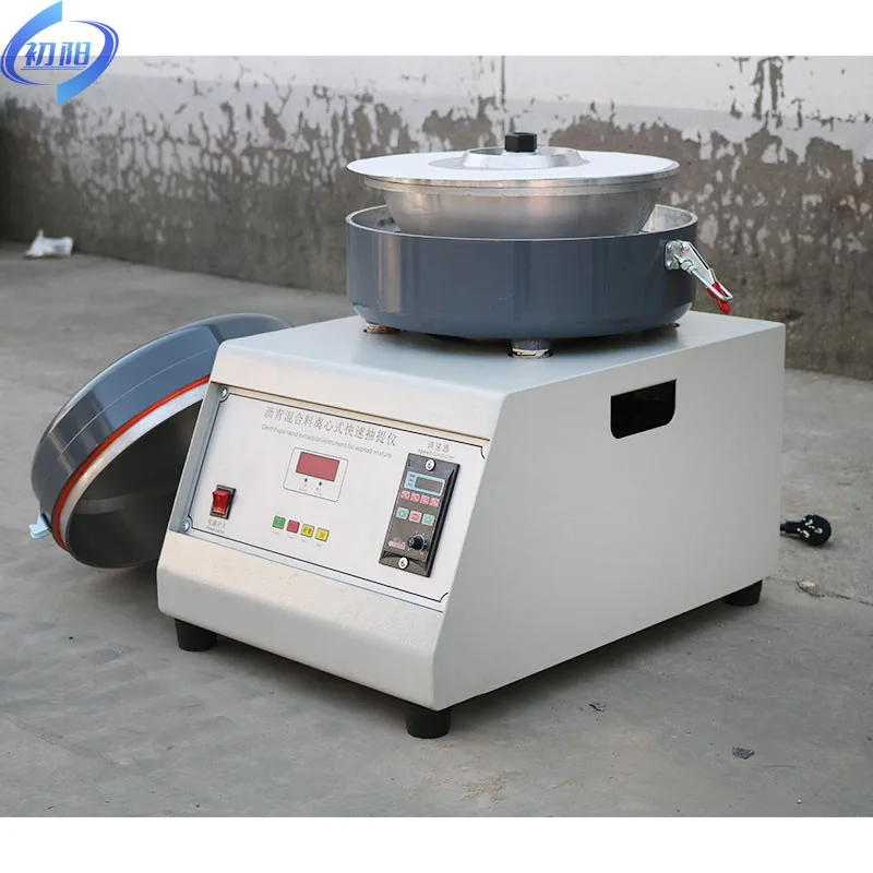 High-Speed Centrifugal Rapid Extractor for Asphalt Mixture | Fast Bitumen Separation