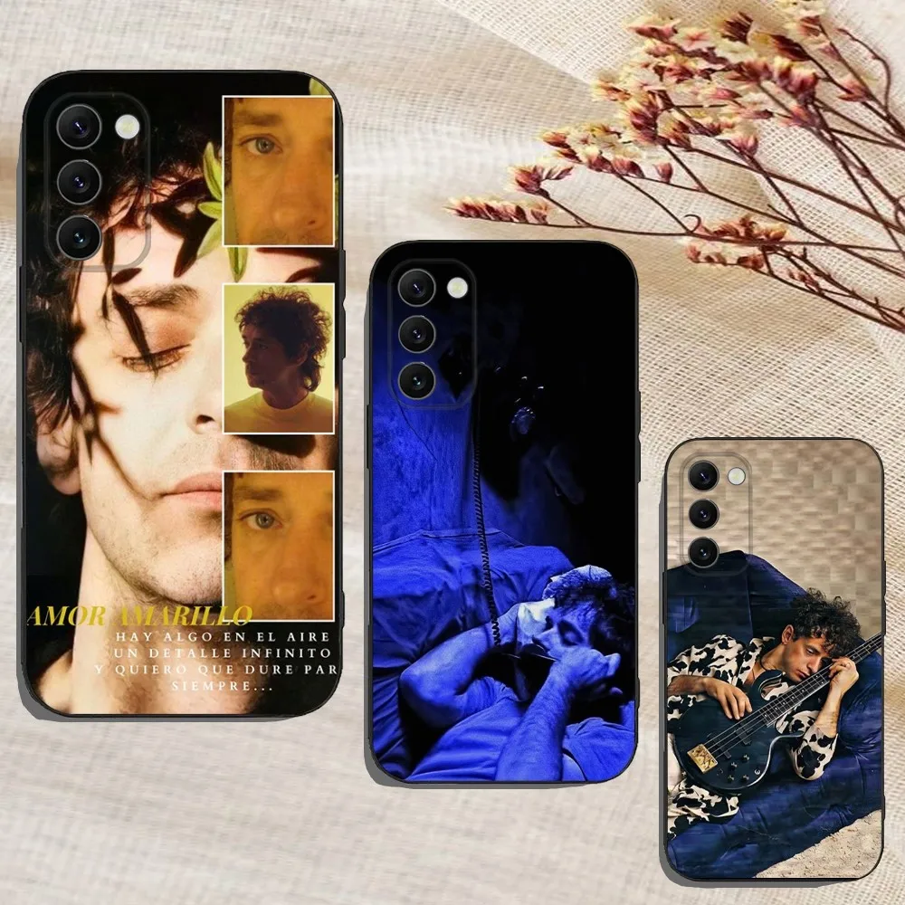 Soda Stereo Gustavo Cerati Phone Case For Samsung Galaxy A13,A21s,A22,A31,A32,A52,A53,A71,A80,A91 Soft Black Cover