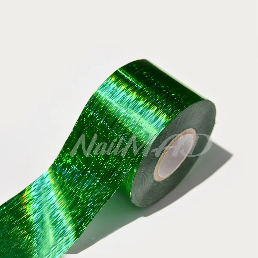 4cm X120meters Laser Silver Transfer Foils Hot Stamping Foil For Fishing Lure DIY Fishing Skin Material Laser Foil Waterdrop