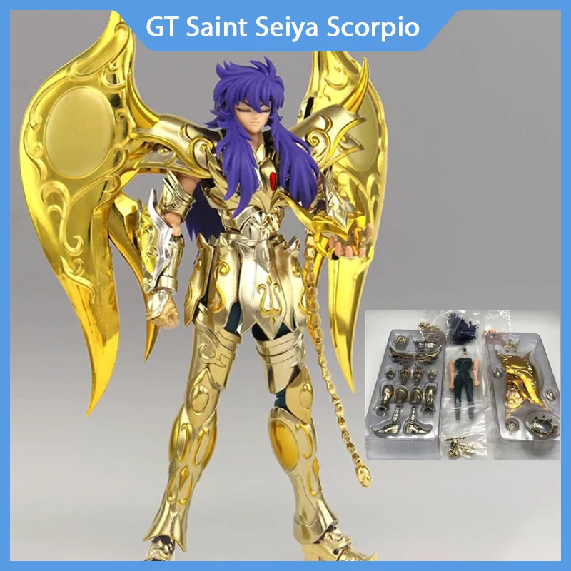 

In Stock Great Toys/Gt Saint Seiya Myth Cloth Ex Scorpio Milo Sog/Soul Of God Gold Knights Of The Zodiac Action Figure Model Toy