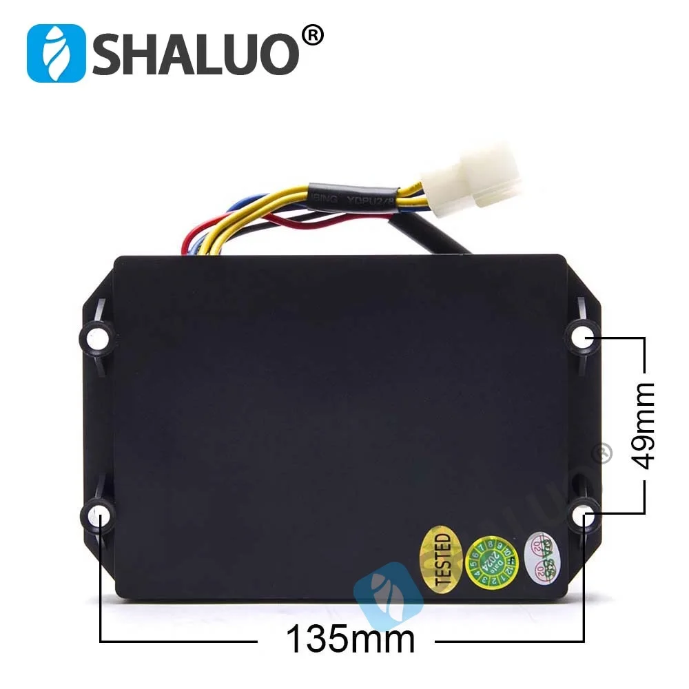 10-20KW HJ.10K220-B HJ.10K3P380 Generator AVR Voltage Regulator Stabilizer Single Three Phase 6/7 Wires For Excitation Generator
