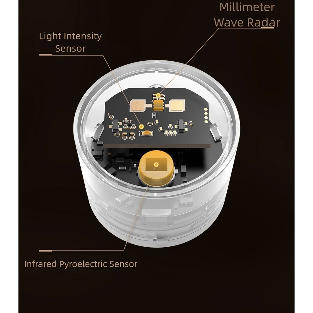 

ES3 Smart Human Presence Sensor with 6 Meter Range and IPX5 Waterproof for Reliable Use in Bathrooms and Other Humid Areas