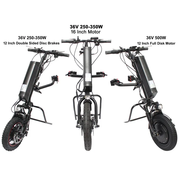 Wholesale electric Handcycle wheelchair attachment handbike conversion kits for disabled