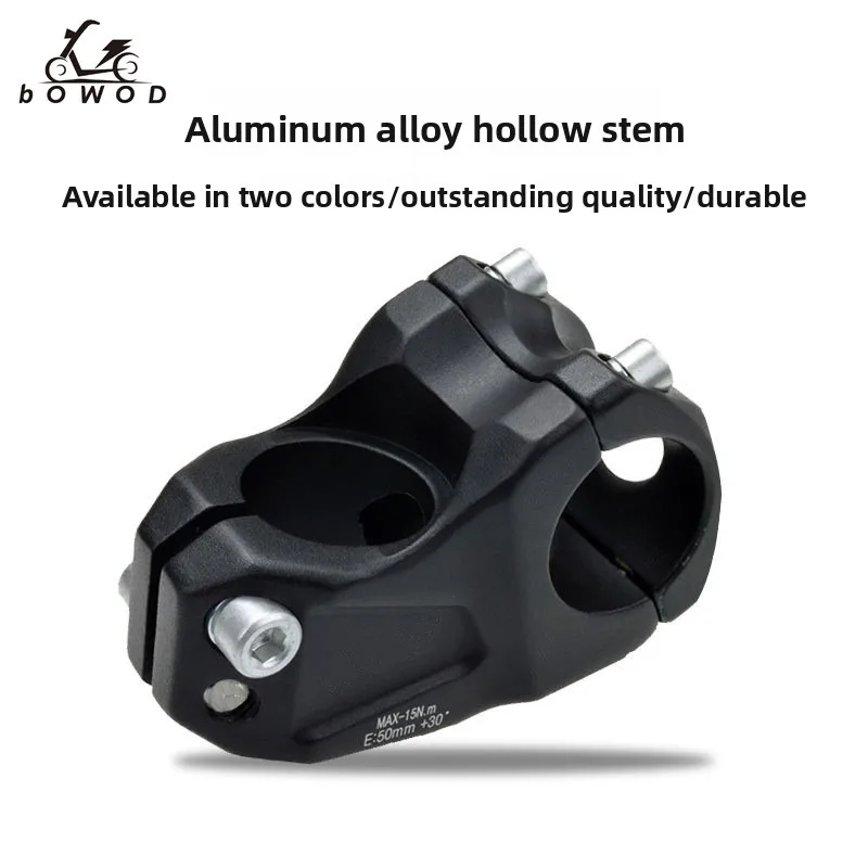 

WAKE Mountain Bike Short Stem Aluminum Alloy Hollow Design Lightweight Durable Handlebar Stem Accessory for Mountain Bikes
