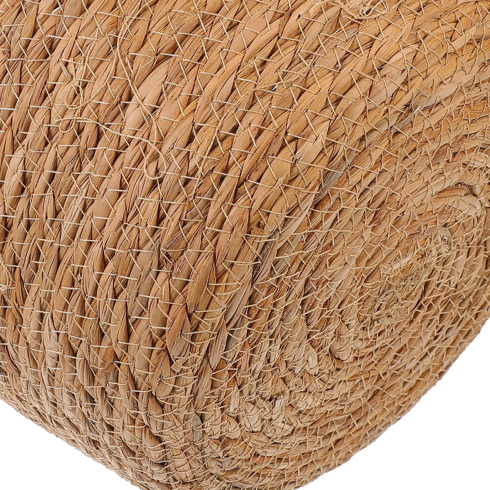 

2Pcs Straw Woven Planter Basket Flower Pot Holder Rustic Decorative Basket for Indoor Outdoor Plants Multi Function Storage