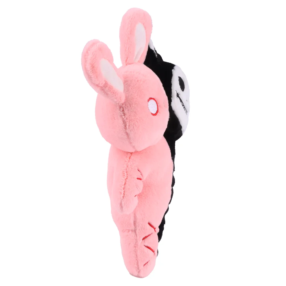 Halloween Double Headed Skull Rabbit Plush Toy Grimace Halloween Doll Company Holiday Gifts Children\'s Halloween Creative Gifts