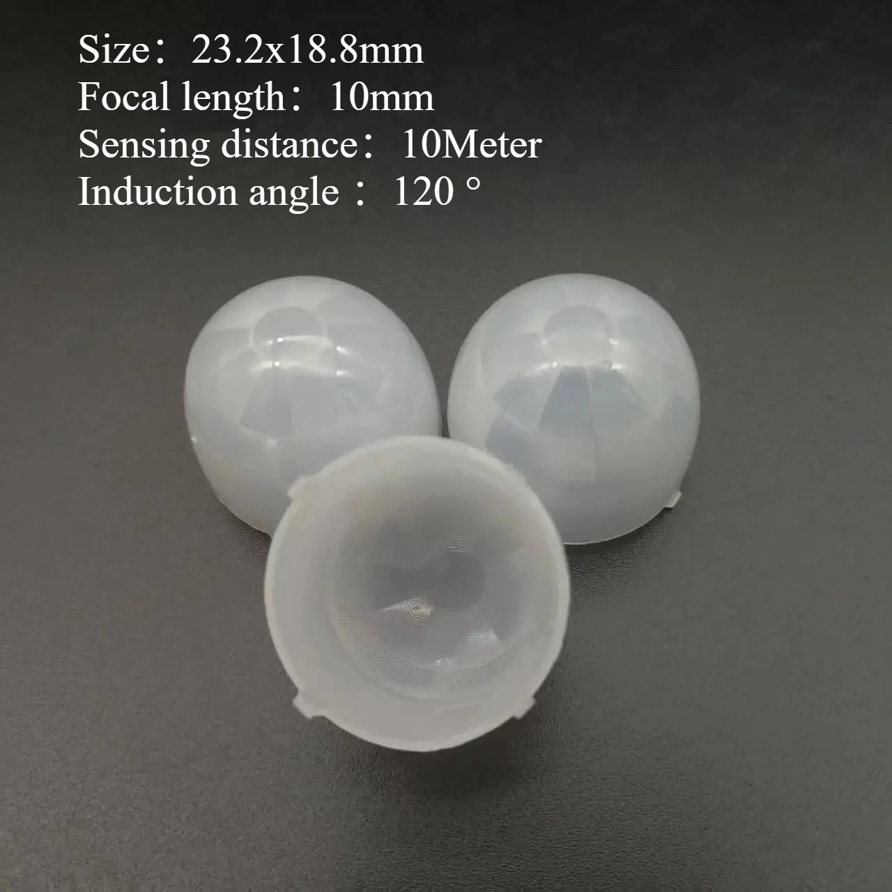 Fresnel Lens Infrared Induction 120 ° Induction Angle 10M Distance PIR Lens High Sensitivity Infrared Sensing of Human Body
