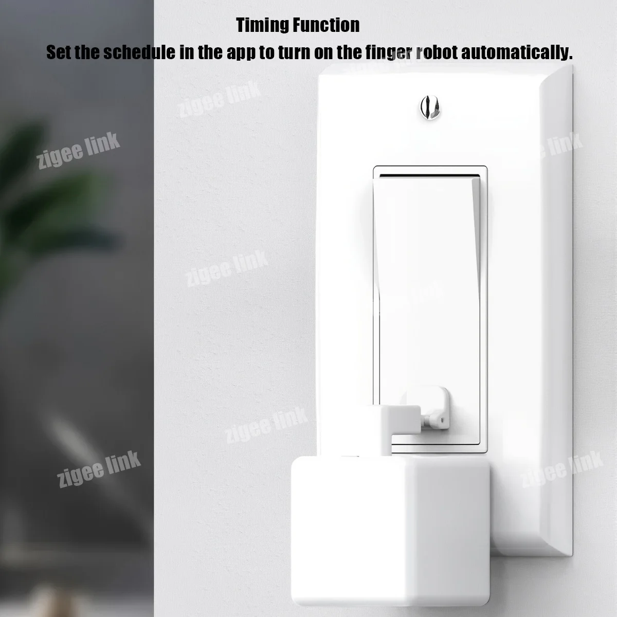Smart Fingerbot Switch Bluetooth Robot Button Pusher Wireless Switch Bot APP Control Work With Tuya Alexa Google Home