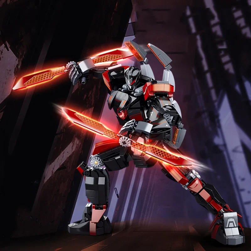 Awesome Battle Armor Model Building Block Toys, Robot Mech Assembling Educational Toys,Gifts For Children with high quality