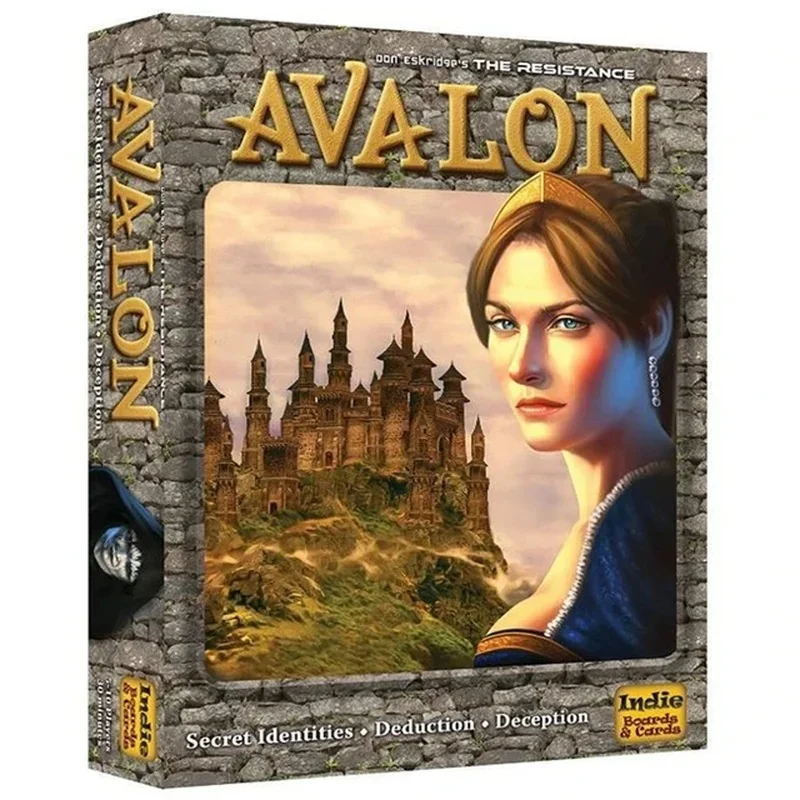 

Настольная игра Avalon, подходит для торжеств, рождественских вечеринок, развлечений и напитков для друзей