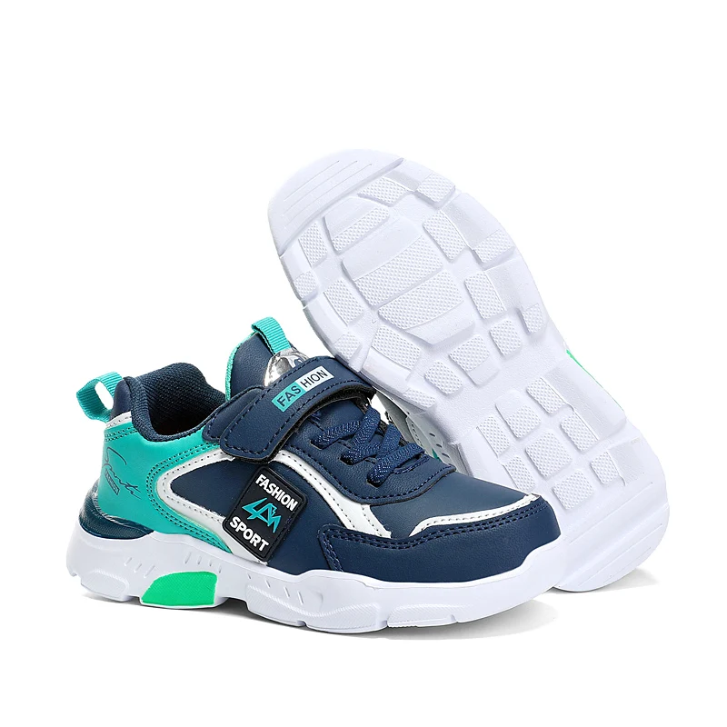 Vier Jahreszeiten Kinder Turnschuhe Leichte rutschfeste Sportschuhe Outdoor Bequeme 5-16 Jahre alte Kinder Jungen Walking Laufschuh – Detail 18