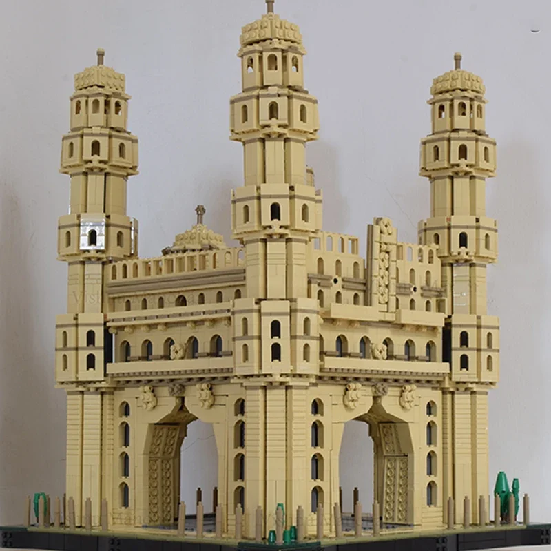 Moc Bausteine klassische architekto nische Modell Denkmal technische Ziegel DIY Montage Bau Spielzeug für Kinder Weihnachts geschenke