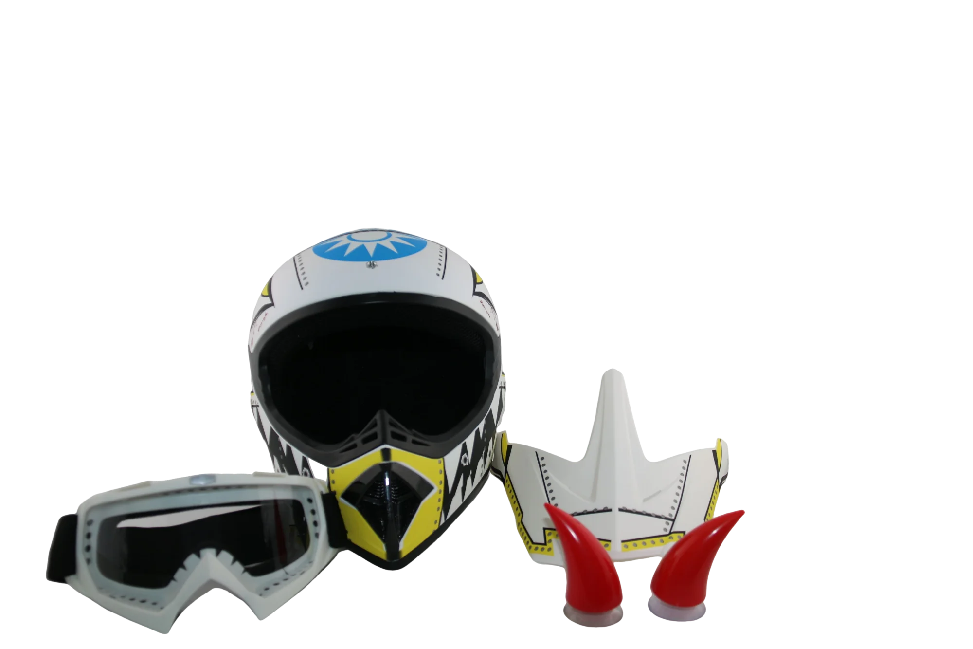 Racing Motocross Helmet Off-Road Cartoon Childrenr ATV Motorcycle Helmet MTB Helmet