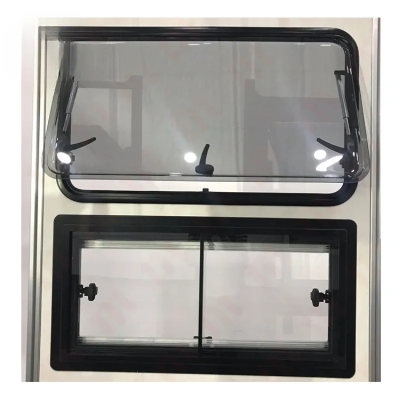 17 RV Window High Quality Aluminum Alloy outer frame 30 sizes caravan window rv skylight rv door