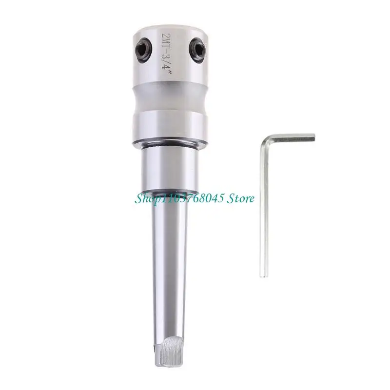 Fauge Annular Cutter Arbor with Morse Taper MT2 for 3/4 Inch Weldon Shank Annular Cutters Extension on Drill Press
