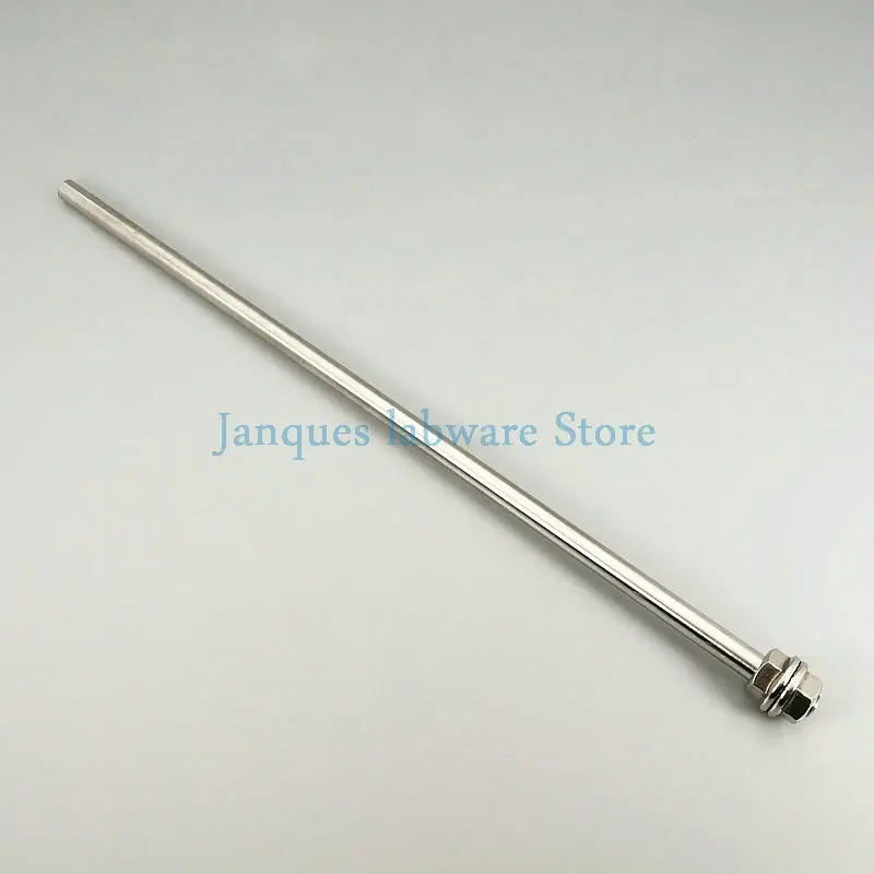 1pc Lab 304 Stainless Steel Stirring Dispersing Rod Agitator shaft Stir Bar Suitable for Dispersion Plates and Stirrer Paddle