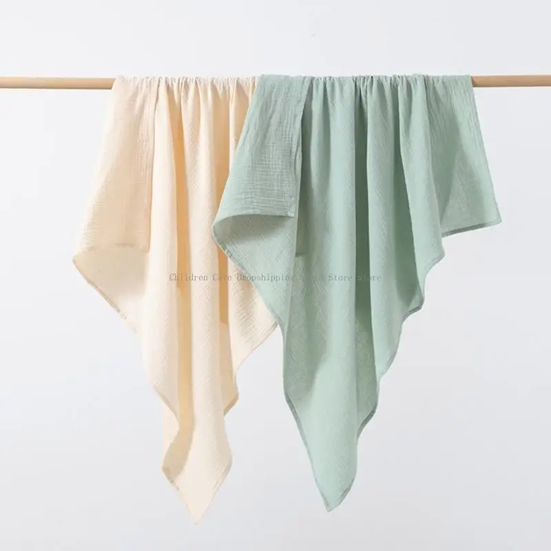 2 قطعة من مناشف حمام الرضع الطبيعية للقطن الجاف الجاف جاف خفيف الوزن للرعاية