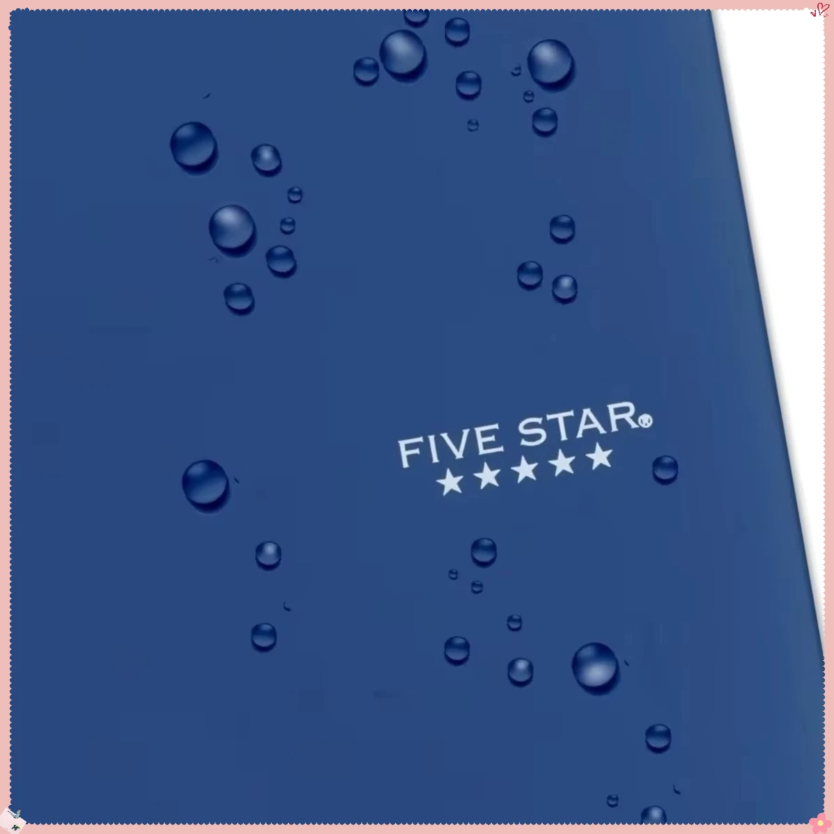 دفتر ملاحظات حلزوني مقاس A5 مكون من 3 موضوع، 150 ورقة مسطرة للكلية، ورق سميك بدون تنزف، لتدوين الملاحظات والمجلات