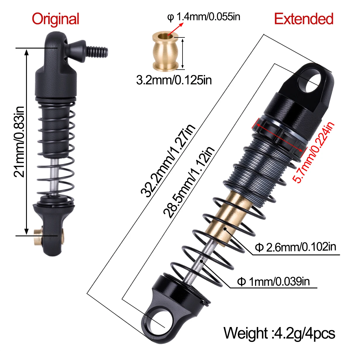 Thumbnail 3 - #67 Ranked RC Car Shock Absorbers Picks in 2026