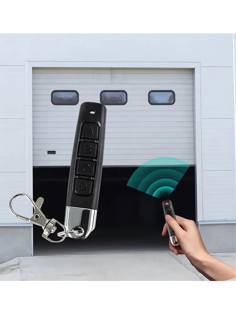 433MHZ telecomando Garage Gate Door Opener duplicatore telecomando Clone Learning Rolling Code Universal Copy Car Key