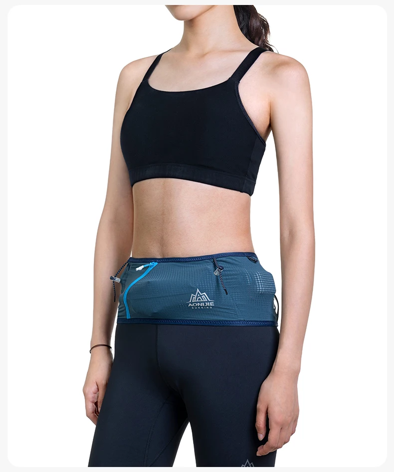 AONIJIE W8101 Hydration Running Belt Waist Pack Travel Money Bag Trail Marathon Gym Workout Fitness Mobile Phone Holder