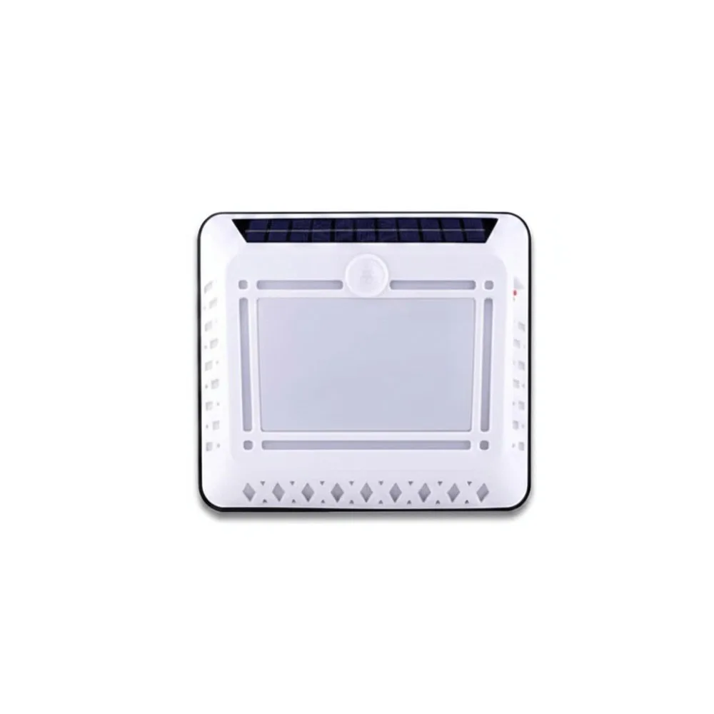 Warm Light Solar Wall Light Waterproof Motion Sensor Floodlight Super Bright USB Rechargeable Security Floodlight Porch