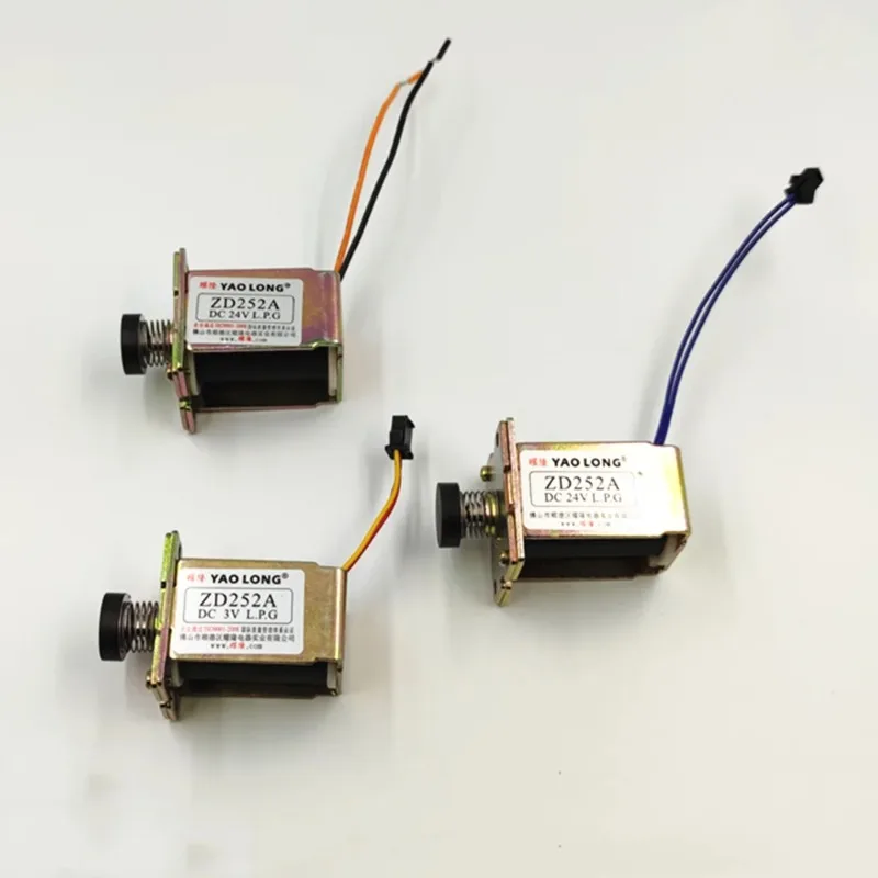 ZD252-A ZD131-A DC24V 3V LPG Gas Water Heater 3 Pin Connector Electromagnetic Solenoid Valve