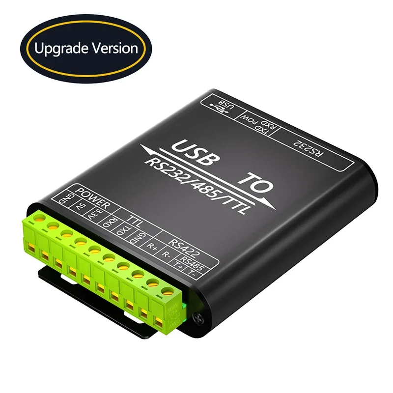 

RS232/485/422/TTL USB2.0 преобразователь промышленного класса изолированный адаптер с множественной защитой + переводчик напряжения 3,3/5 В чип CP2102