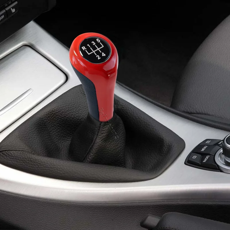 Replace Shift Knob for BMW 1 3 5 6 Series E46 E60 E61 E63 E64 E90 E91 E92 E81 E82 E87 E88 MT