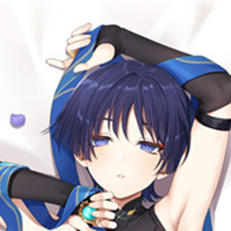Dakimakura Anime Pillow Case Scaramouche Double-sided Print Of Life-size Body Pillowcase Gifts