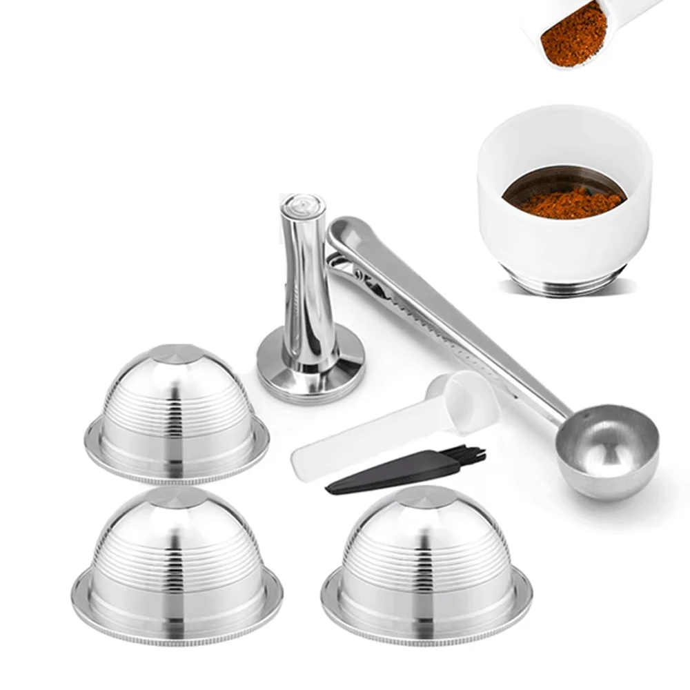 Recafimil cápsula de café rústica para nespresso vertuo filtro de café expresso rico crema 150ml/230ml pod para máquina delonghi