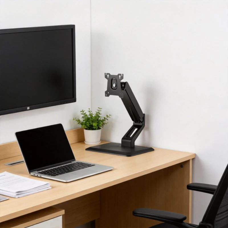 

Регулируемая настольная подставка для монитора с газовым амортизатором, совместимая с VESA, эргономичная регулируемая опора