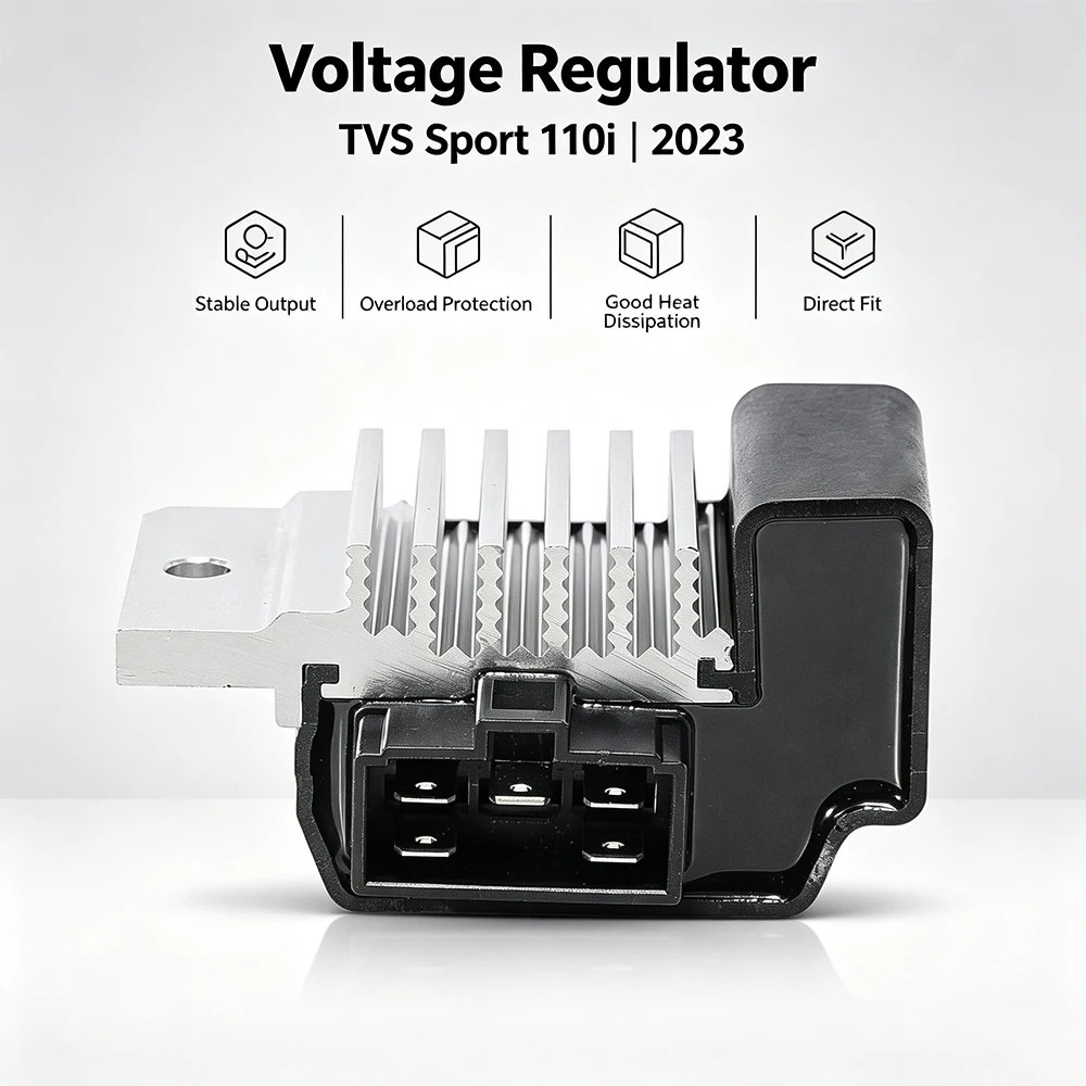 Motorbike Voltage Regulator For TVS Sport 110i 2023