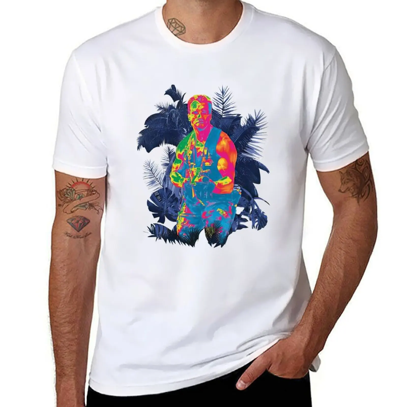 

The Predator Vision T-Shirt man t shirts for men man t shirts cotton T-Shirt