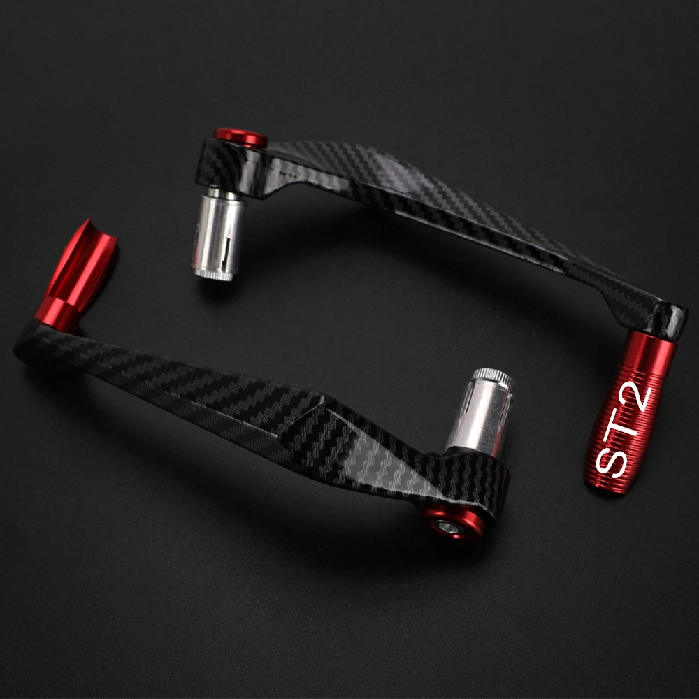 

FOR DUCATI ST2 1998-2002 2003 Motorcycle Accessories CNC Aluminum Handlebar Brake Clutch Lever Hand Guard Handguard Protector
