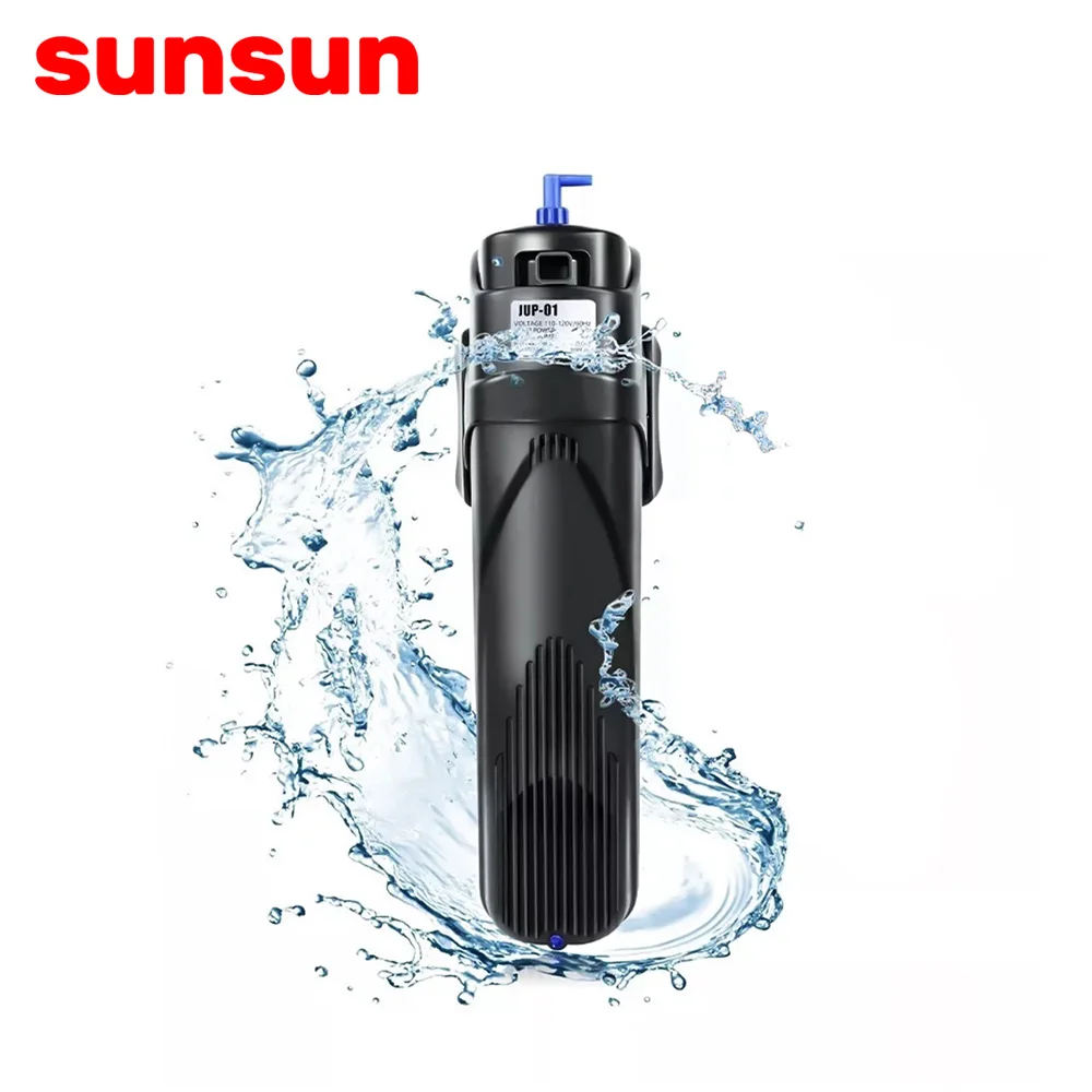 SUNSUN JUP Serie Aquarium UV-Filter 3-in-1 Tauchfiltration Sauerstoffpumpe 220 V antibakterielle Wasseraufbereitung Algen