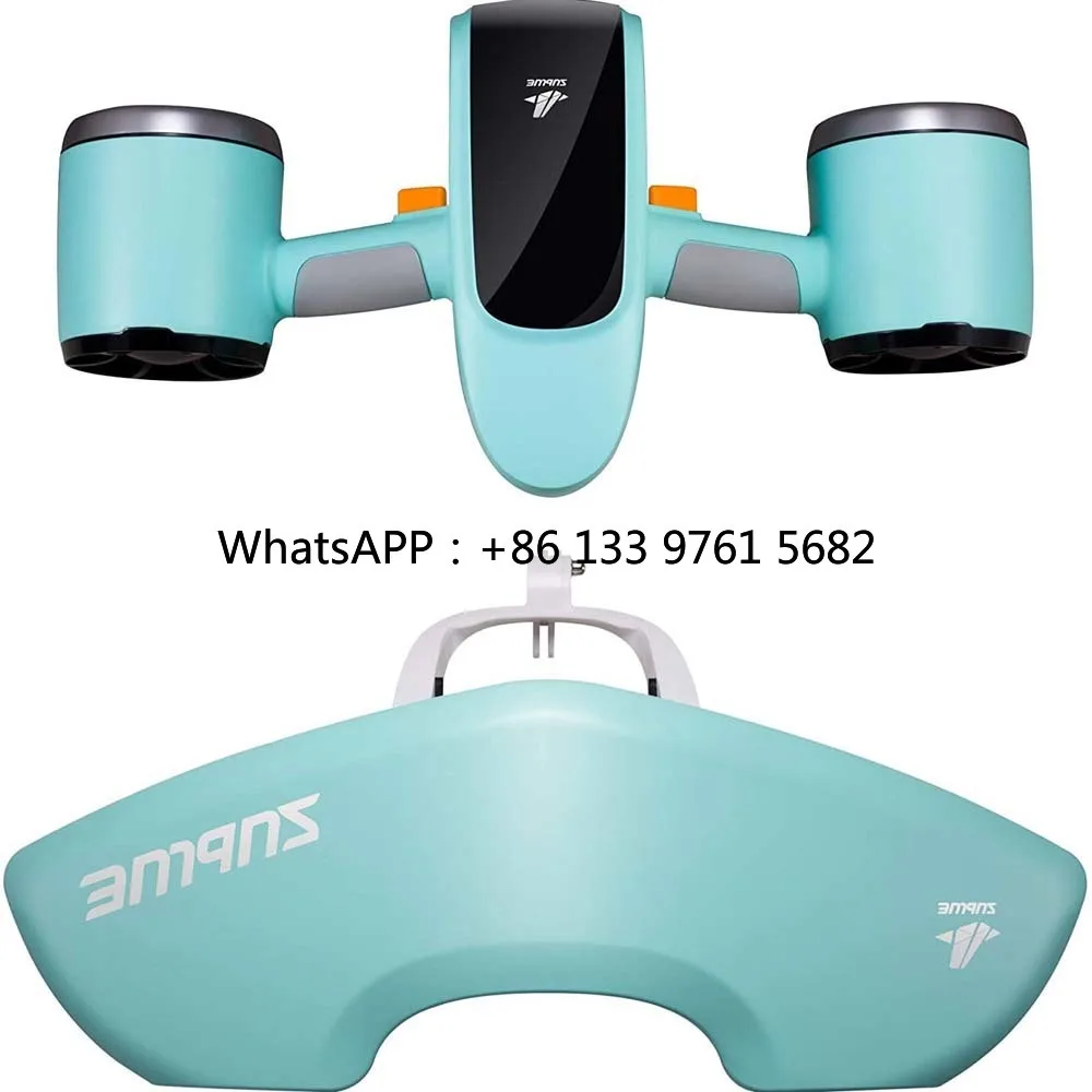 2025 Vendita caldaScooter subacqueo con montaggio ad azione Doppio motore 40M impermeabile per sport acquatici Scuba Diving Pool