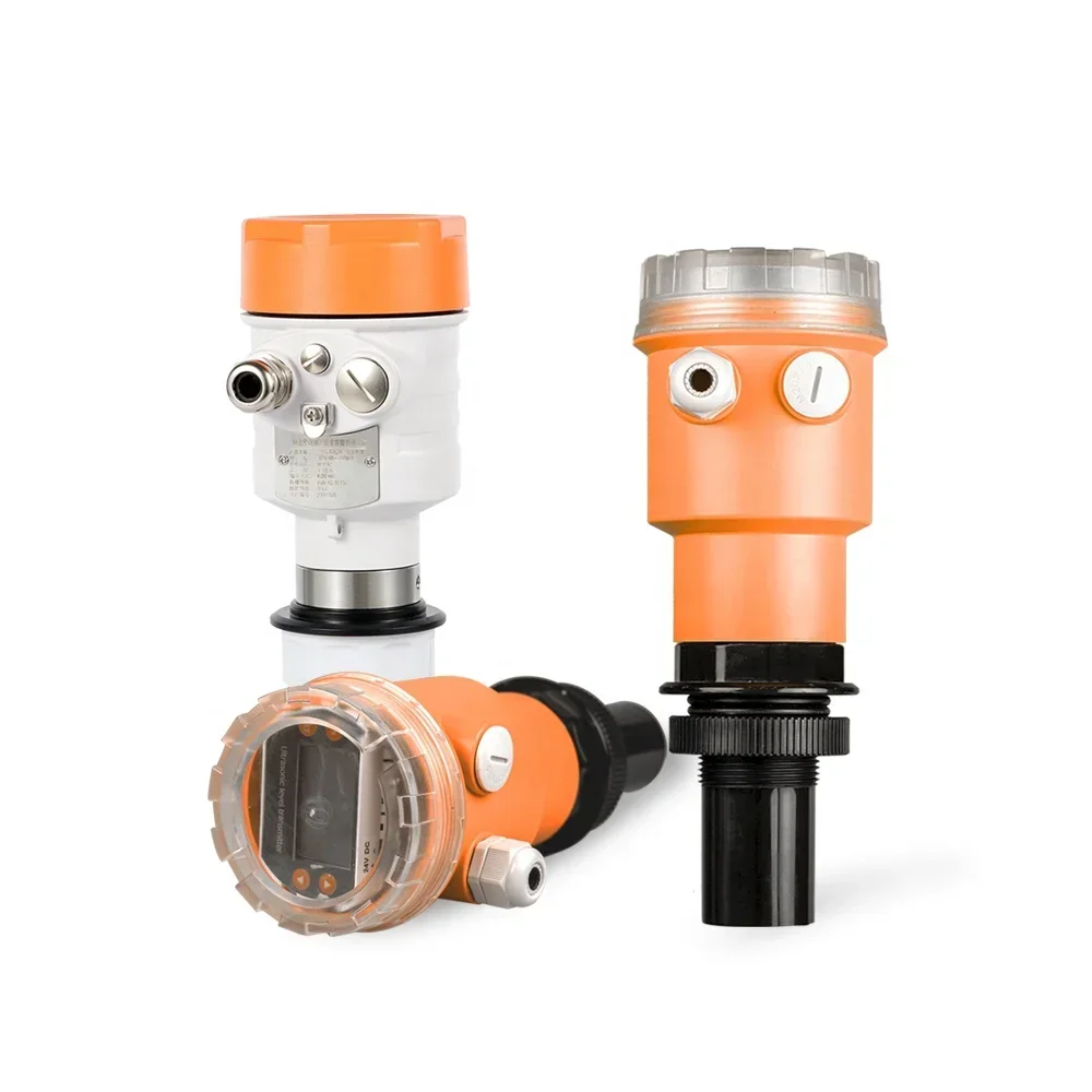 

Rs485 Alarm 0-5V 4~20ma Water Tank Level Gauge Ultrasonic Water Level Sensor Level Measuring Instruments Transmitter