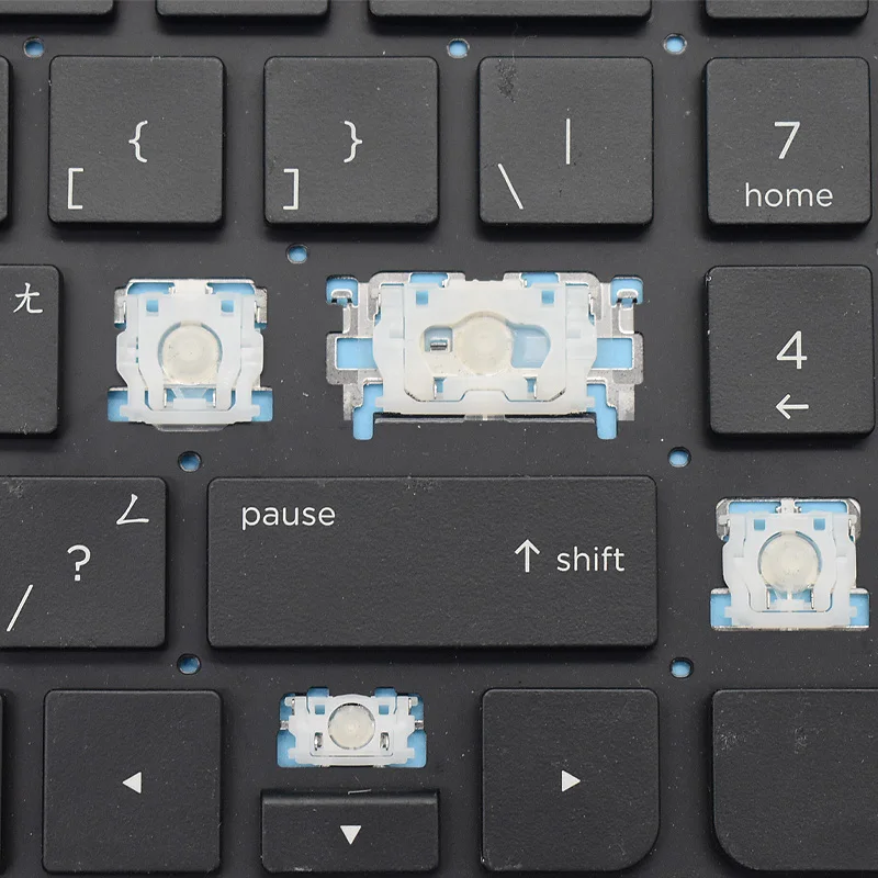 Keycap de substituição para teclado HP Pavilion, dobradiça do tampão chave, 15-P, 15-F, 15-P000, 17-F000, 17-Fxxx, 15-p145na, 176na, 15-p055na, 15-p091sa