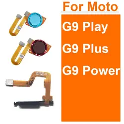 FingerPrint Sensor Flex Cable For Motorola Moto G9 Play G9 Plus G9 Power Home Button Touch ID Ribbon Replacement Parts