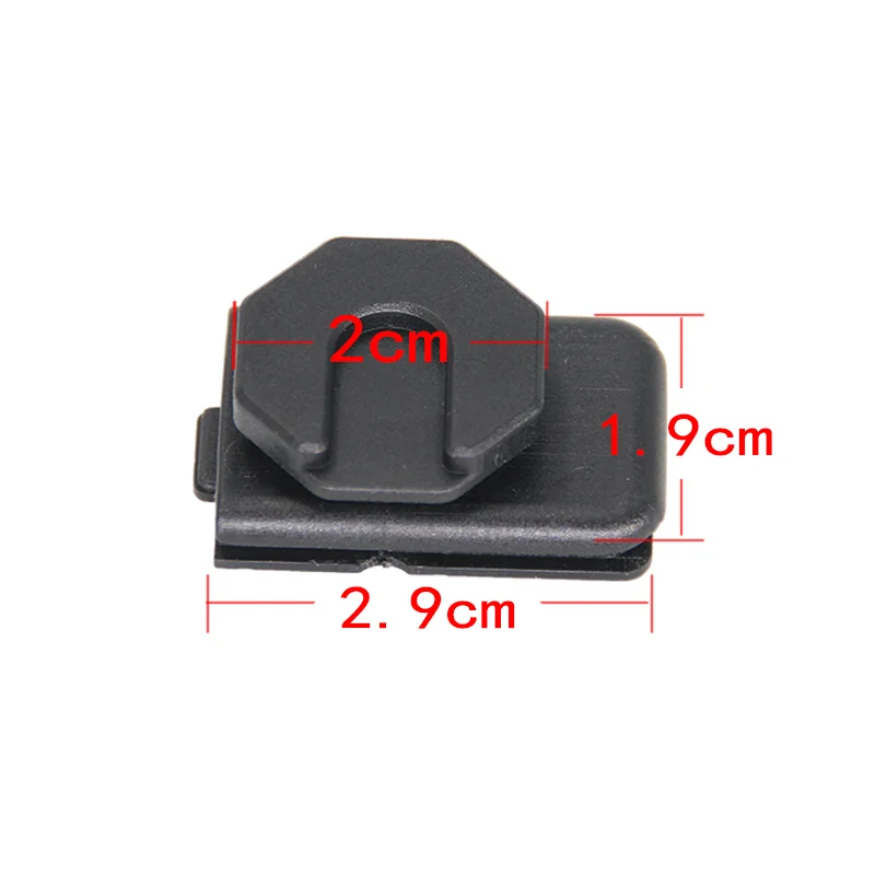 Klipsy do modyfikacji radiotelefonów Motorola P6600/P6620/P8668/R7/GP338D/D8235, uchwyt na pasek z szybkim zwalnianiem. — zdjęcie produktu 5