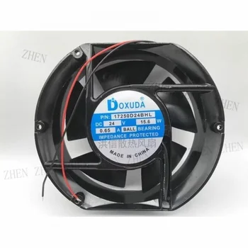 Y FOR DOXUDA 17250D24BHL DC24V 15.6W 0.65A 2-Wire Inverter Cooling Fan