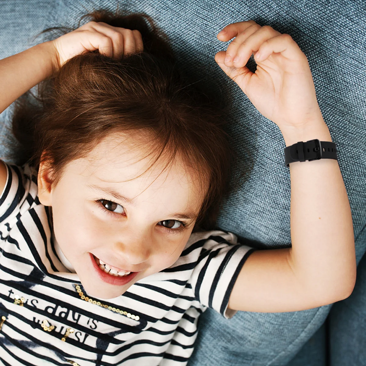 

20Mm Silicone Watchband Soft Environmental Material Compression Molding Perfect Gift for Birthday Wedding Christmas Smart Watch