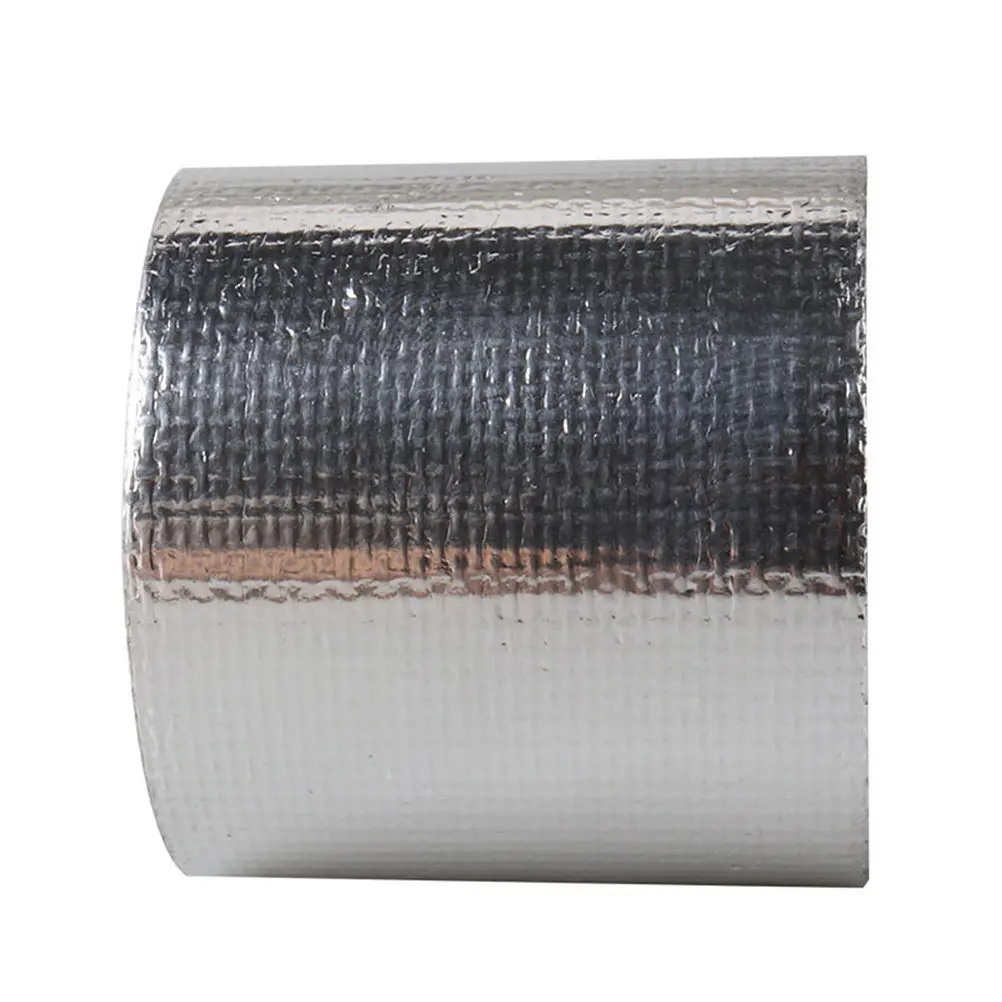 Roll Aluminum Reinforced Tape Glass Mesh Heat Proof Rc Car Body Shell Reinforcement High Temperature Adhesive view 2