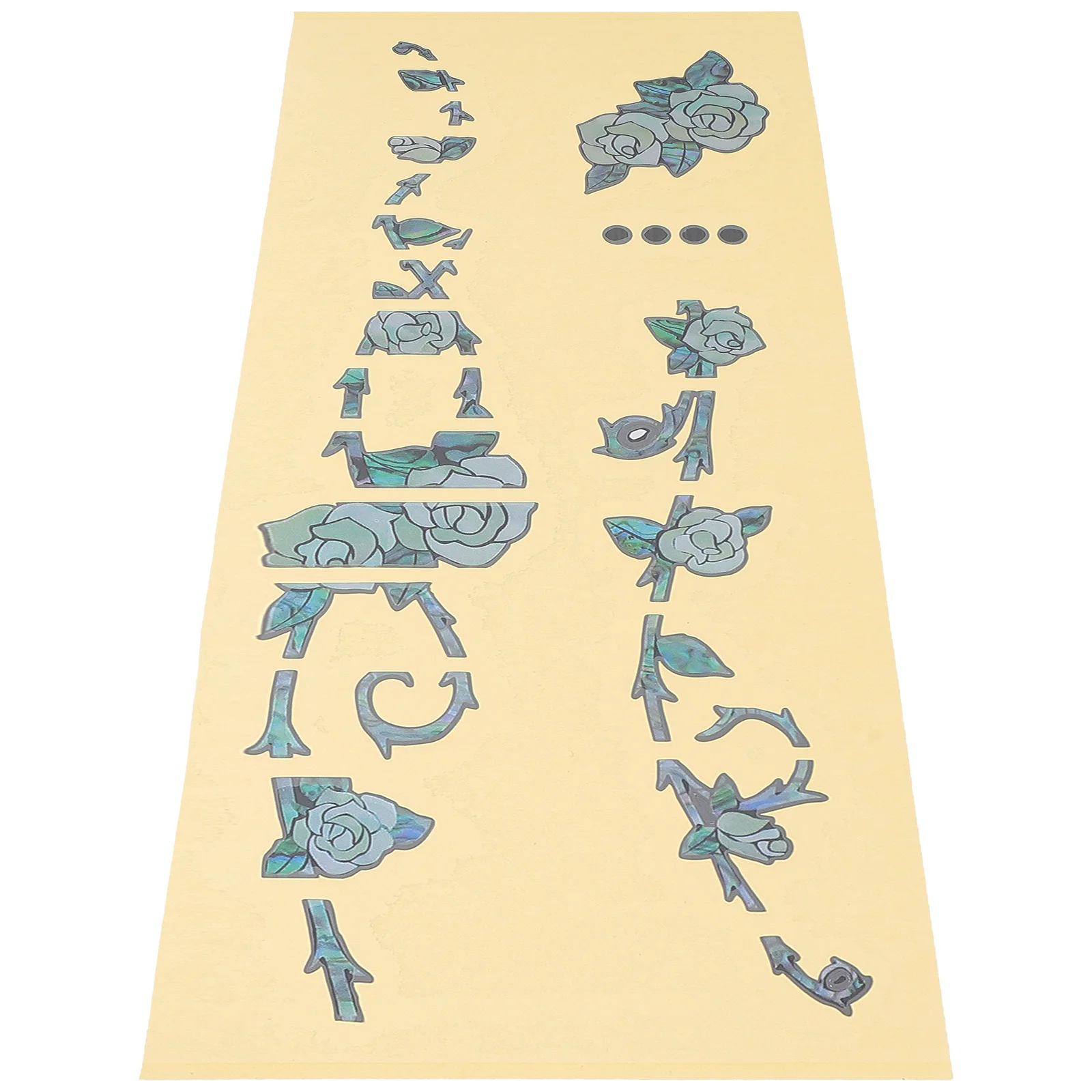 

Guitar Sticker Self-Adhesive Electric Acoustic Guitar Guard Patch Creative Fingerboard Decorative Waterproof Sticker