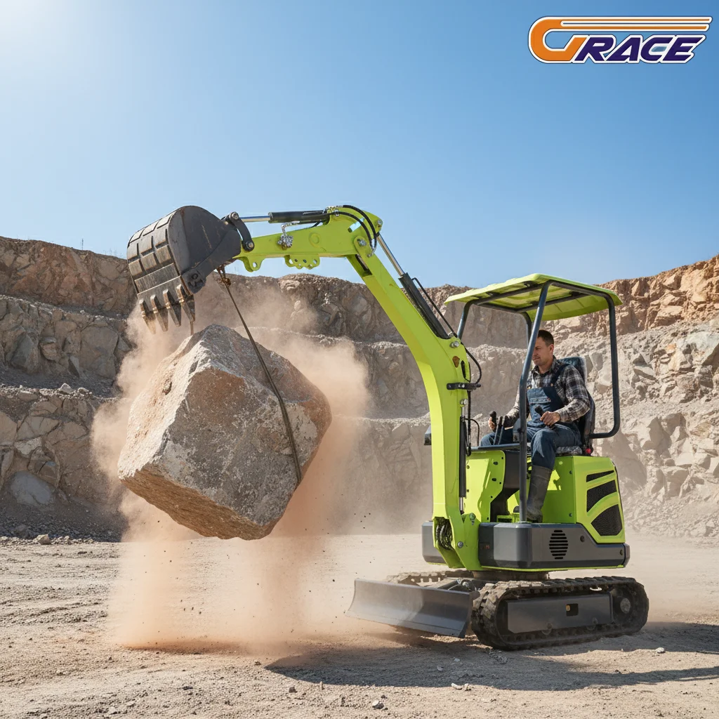 

Гусеничный колесный гидравлический экскаватор — универсальный инженерный инструмент Kubota с дизельным питанием