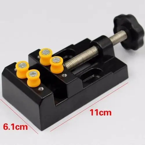 Plasctic Mini Bench Vice table clamp table Vise For Carving and Modeling Work Fixture Hand Tools DIY