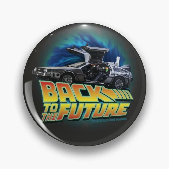 Back to the Future Brooch  pins Gifts  cute customized Clothes  Fashion  Collar  brooches anime